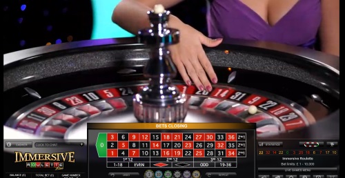 immersive roulette with live dealers
