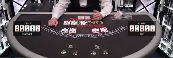 2 Hand Casino Hold'em стол