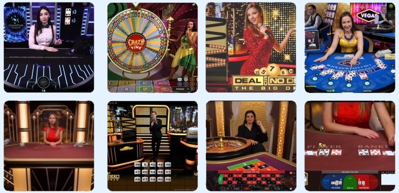 live casino games online
