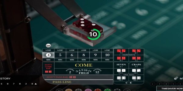 Live Craps Robotic Arm