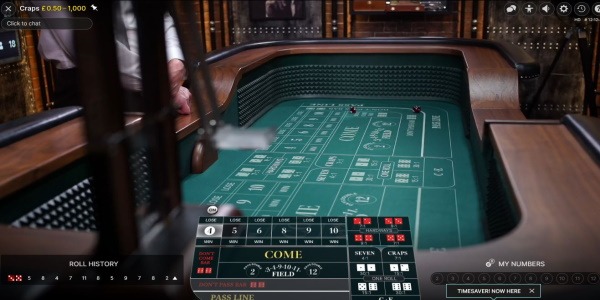 Live Craps Table Overview