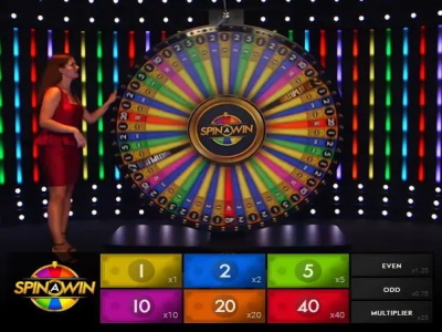 Playtech Spin A Win casino game show