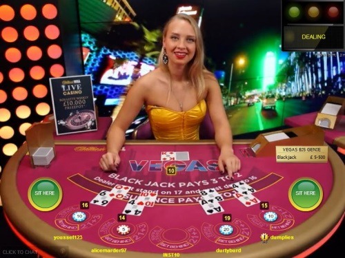 live dealer table